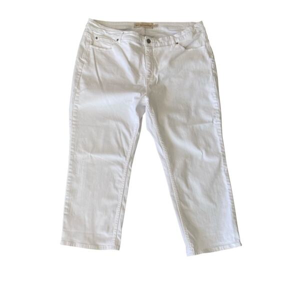 Soft Surroundings White Capris - Size 20W - Picture 2 of 6